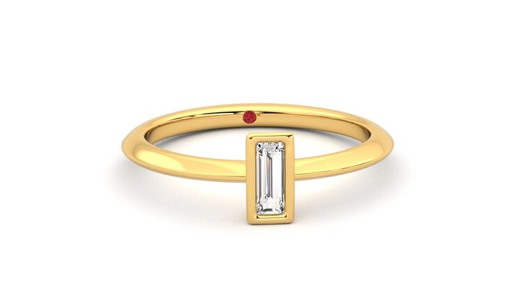 Taylor & Hart Sollesque Ring Jewellery 360 degree image 2