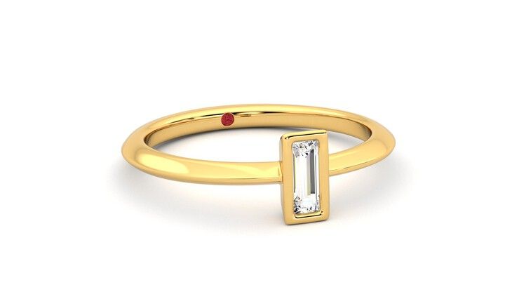 Taylor & Hart Sollesque Ring Jewellery 360 degree image 4