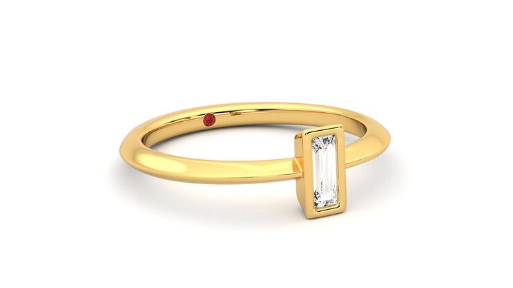 Taylor & Hart Sollesque Ring Jewellery 360 degree image 5