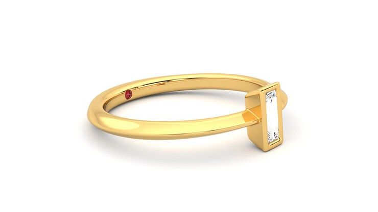 Taylor & Hart Sollesque Ring Jewellery 360 degree image 7