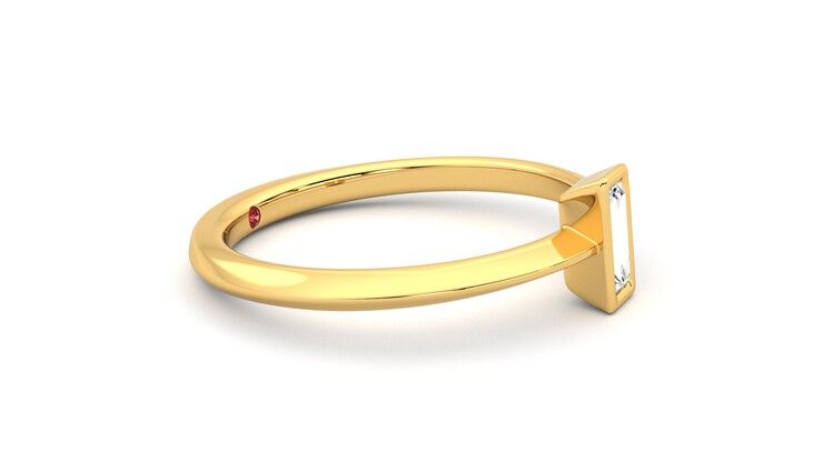 Taylor & Hart Sollesque Ring Jewellery 360 degree image 8