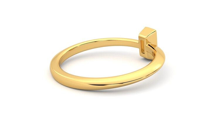 Taylor & Hart Sollesque Ring Jewellery 360 degree image 12