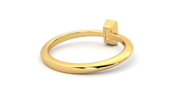 Taylor & Hart Sollesque Ring Jewellery 360 degree image 13