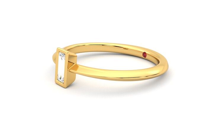 Taylor & Hart Sollesque Ring Jewellery 360 degree image 23