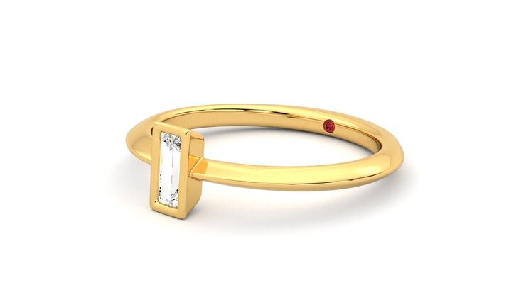 Taylor & Hart Sollesque Ring Jewellery 360 degree image 24