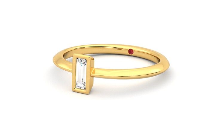Taylor & Hart Sollesque Ring Jewellery 360 degree image 25