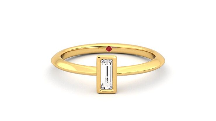 Taylor & Hart Sollesque Ring Jewellery 360 degree image 29