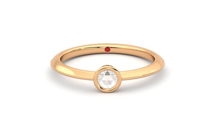 Taylor & Hart Sollesque Ring Jewellery 360 degree image 6