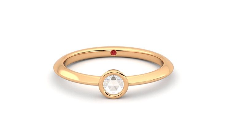 Taylor & Hart Sollesque Ring Jewellery 360 degree image 10