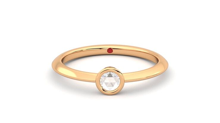 Taylor & Hart Sollesque Ring Jewellery 360 degree image 19