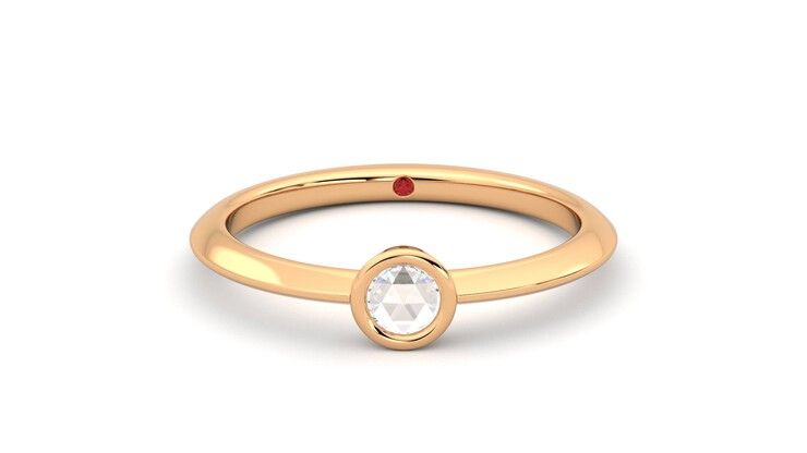 Taylor & Hart Sollesque Ring Jewellery 360 degree image 21