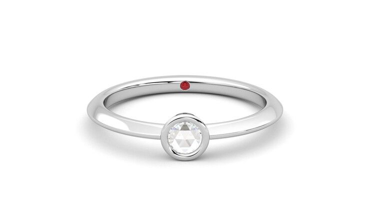 Taylor & Hart Sollesque Ring Jewellery 360 degree image 7