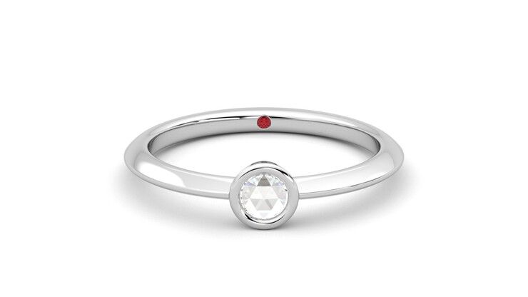 Taylor & Hart Sollesque Ring Jewellery 360 degree image 9