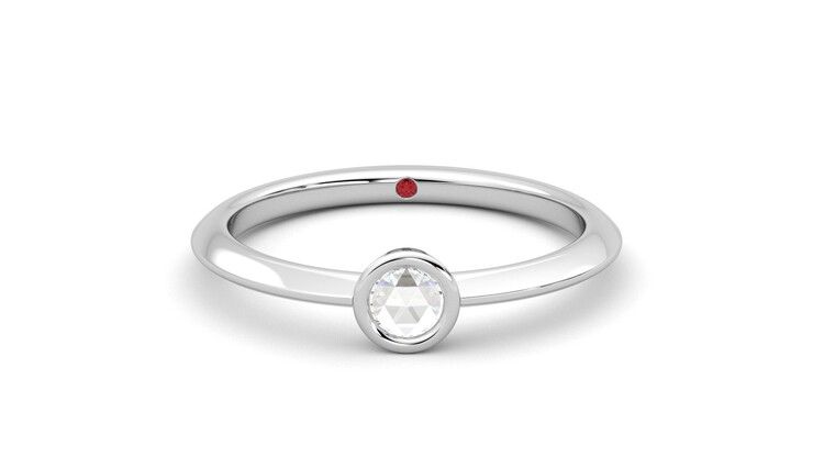 Taylor & Hart Sollesque Ring Jewellery 360 degree image 18