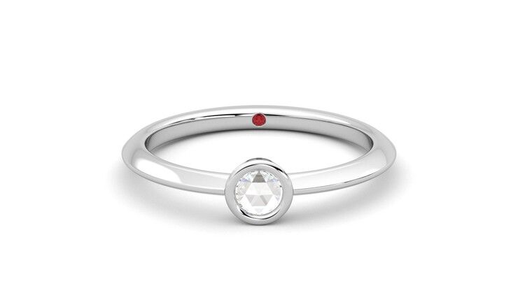 Taylor & Hart Sollesque Ring Jewellery 360 degree image 21