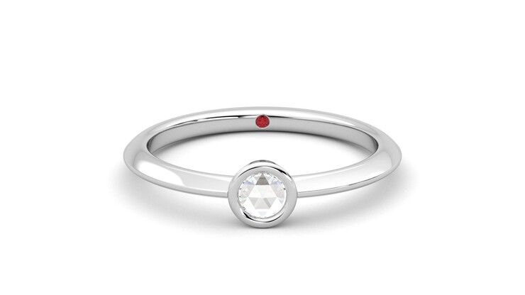 Taylor & Hart Sollesque Ring Jewellery 360 degree image 24