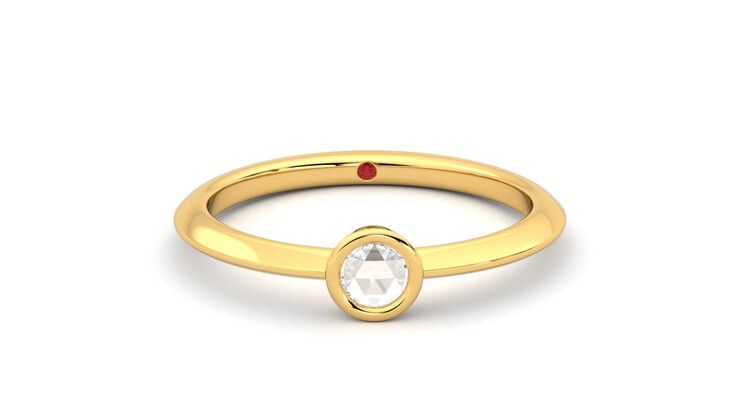 Taylor & Hart Sollesque Ring Jewellery 360 degree image 1