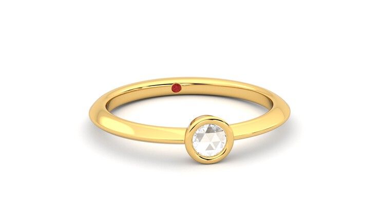 Taylor & Hart Sollesque Ring Jewellery 360 degree image 3