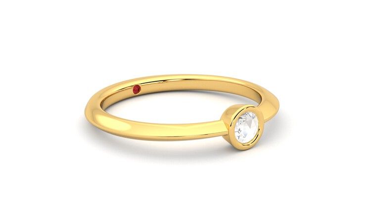 Taylor & Hart Sollesque Ring Jewellery 360 degree image 6