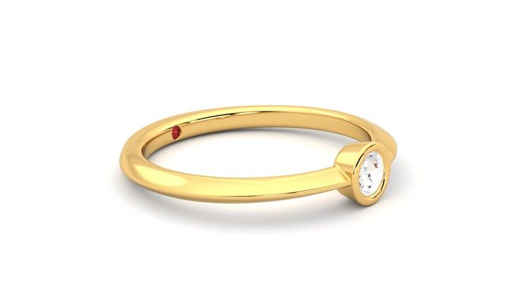 Taylor & Hart Sollesque Ring Jewellery 360 degree image 7