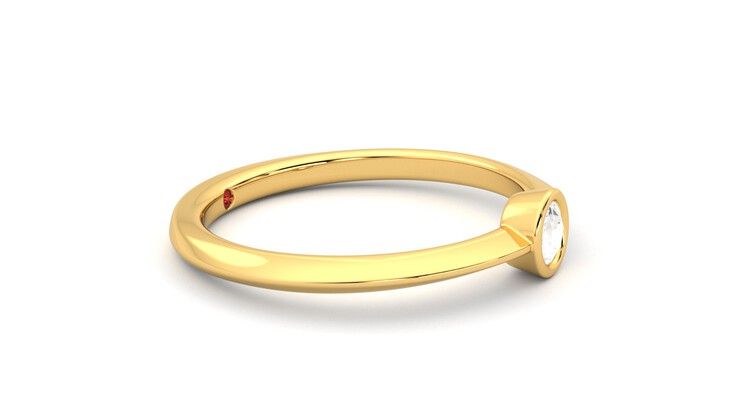 Taylor & Hart Sollesque Ring Jewellery 360 degree image 8