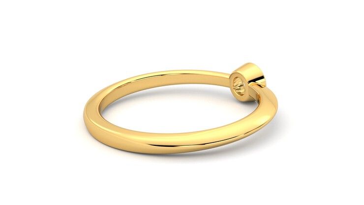Taylor & Hart Sollesque Ring Jewellery 360 degree image 12
