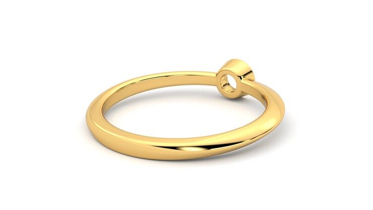 Taylor & Hart Sollesque Ring Jewellery 360 degree image 13