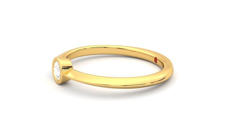 Taylor & Hart Sollesque Ring Jewellery 360 degree image 22