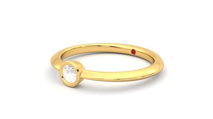 Taylor & Hart Sollesque Ring Jewellery 360 degree image 24