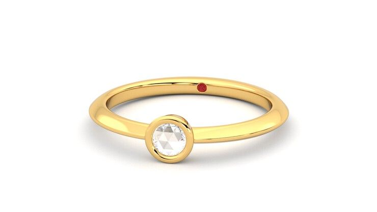 Taylor & Hart Sollesque Ring Jewellery 360 degree image 27