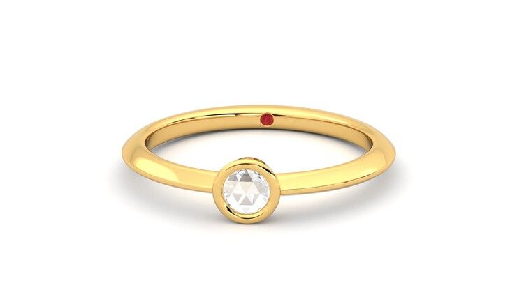 Taylor & Hart Sollesque Ring Jewellery 360 degree image 28