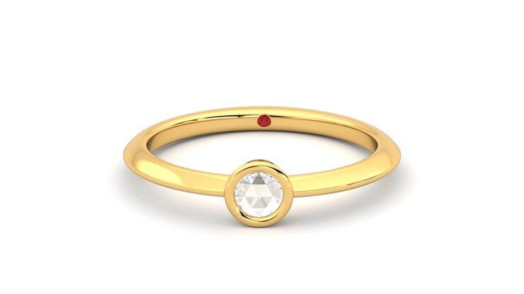 Taylor & Hart Sollesque Ring Jewellery 360 degree image 29