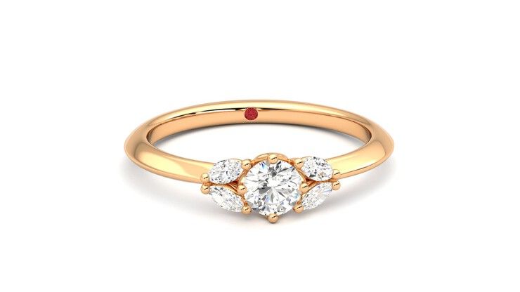 Taylor & Hart Sonnet Ring Jewellery 360 degree image 2