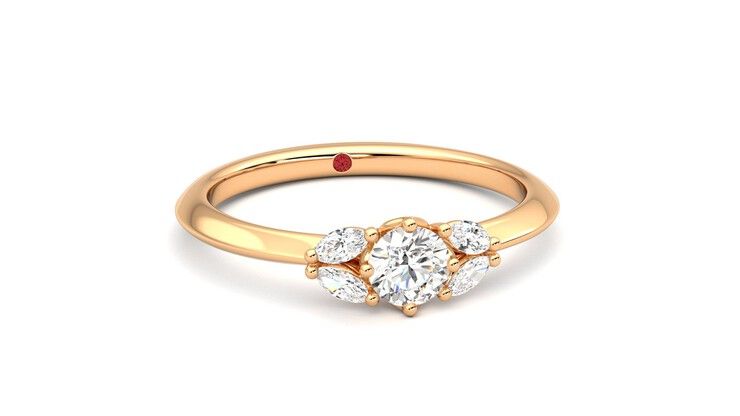 Taylor & Hart Sonnet Ring Jewellery 360 degree image 3