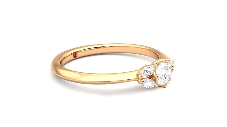 Taylor & Hart Sonnet Ring Jewellery 360 degree image 7