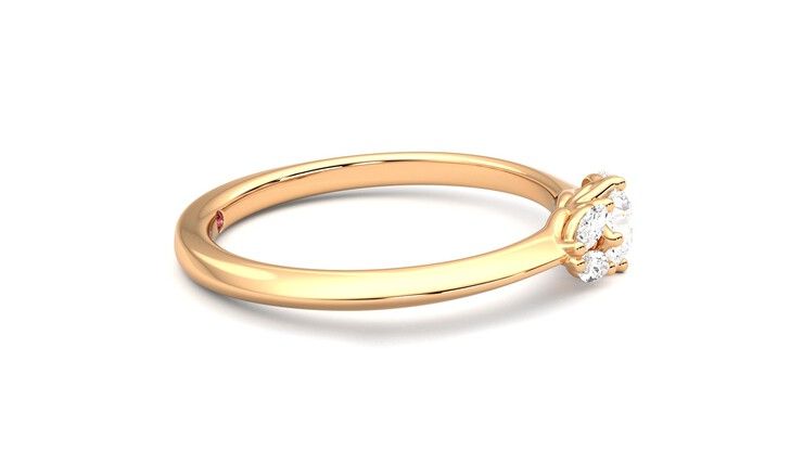 Taylor & Hart Sonnet Ring Jewellery 360 degree image 9