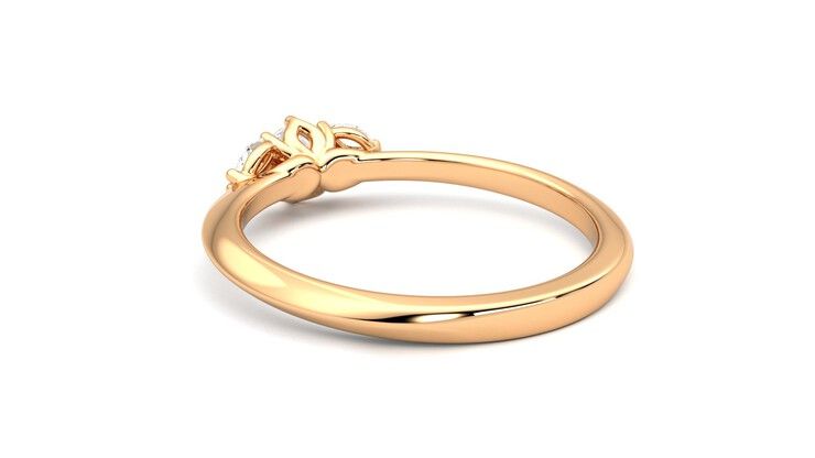 Taylor & Hart Sonnet Ring Jewellery 360 degree image 17
