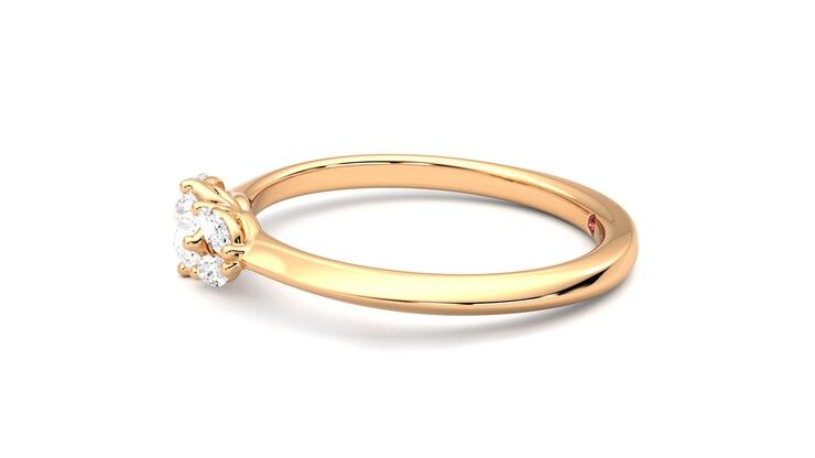Taylor & Hart Sonnet Ring Jewellery 360 degree image 21