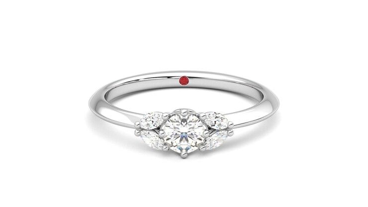 Taylor & Hart Sonnet Ring Jewellery 360 degree image 0