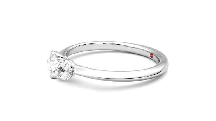 Taylor & Hart Sonnet Ring Jewellery 360 degree image 22