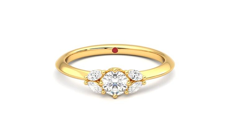 Taylor & Hart Sonnet Ring Jewellery 360 degree image 0
