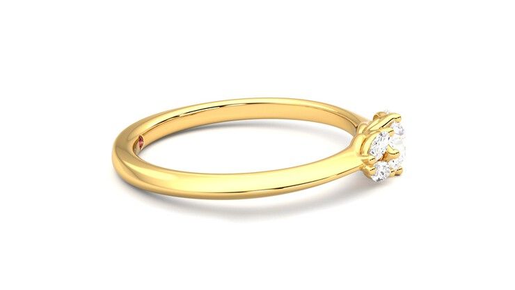 Taylor & Hart Sonnet Ring Jewellery 360 degree image 9