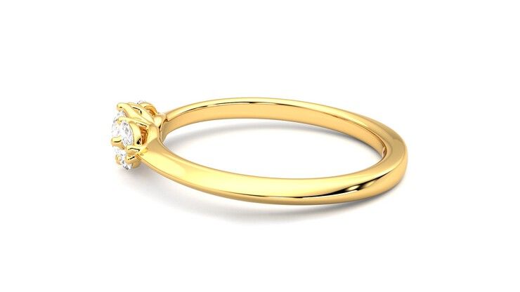 Taylor & Hart Sonnet Ring Jewellery 360 degree image 20