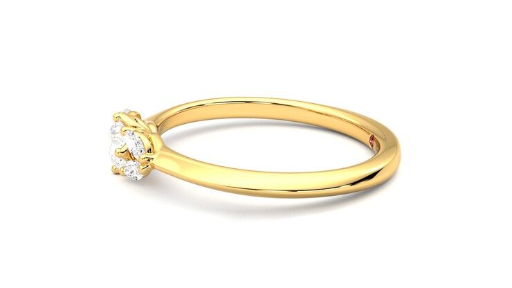 Taylor & Hart Sonnet Ring Jewellery 360 degree image 21