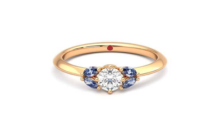 Taylor & Hart Sonnet Ring Jewellery 360 degree image 0