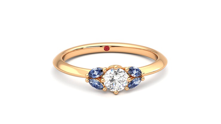 Taylor & Hart Sonnet Ring Jewellery 360 degree image 2