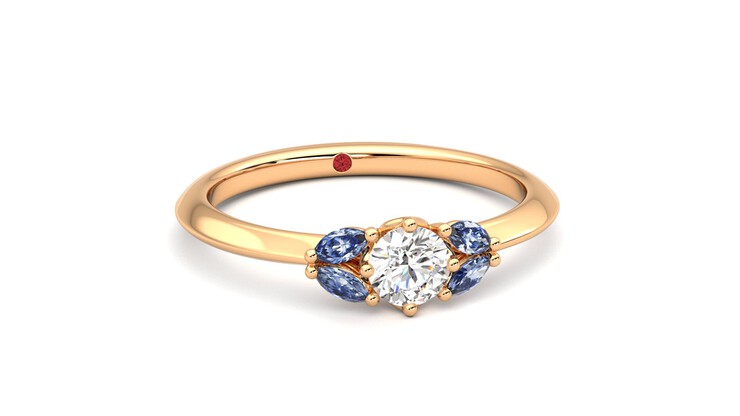 Taylor & Hart Sonnet Ring Jewellery 360 degree image 3