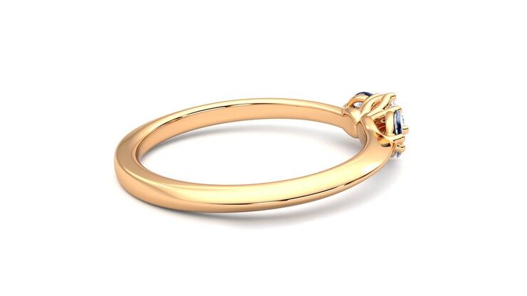 Taylor & Hart Sonnet Ring Jewellery 360 degree image 11