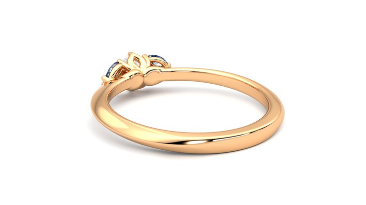 Taylor & Hart Sonnet Ring Jewellery 360 degree image 17