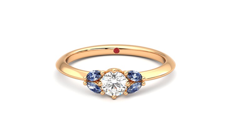 Taylor & Hart Sonnet Ring Jewellery 360 degree image 29